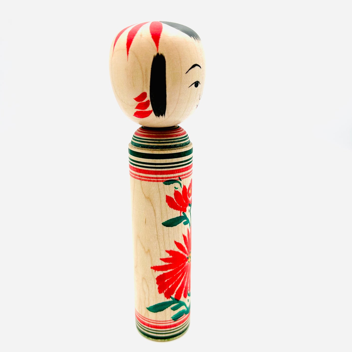 Kokeshi/Kikumara/Chrysantheme/16 cm