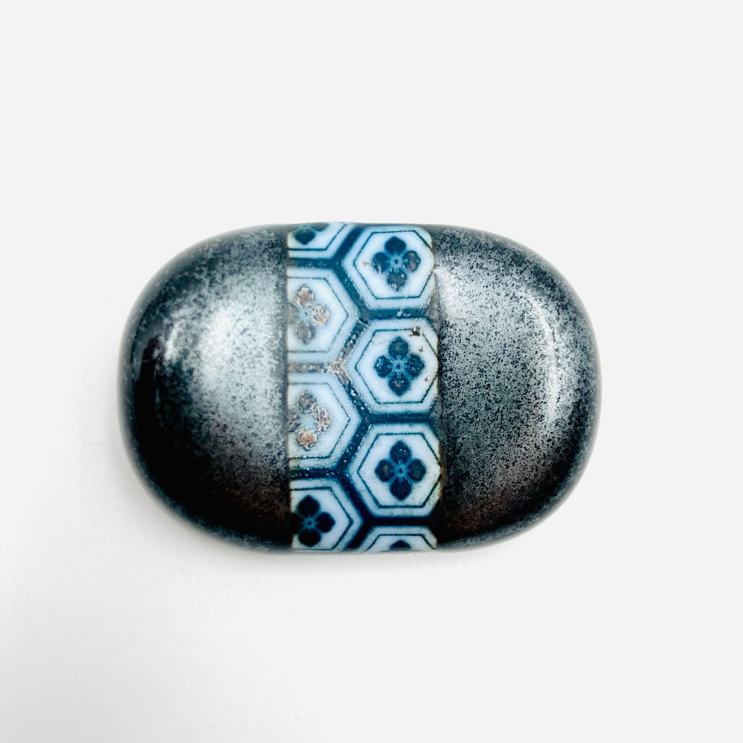 Chopsticksablage KIKKOU blaue Minoware