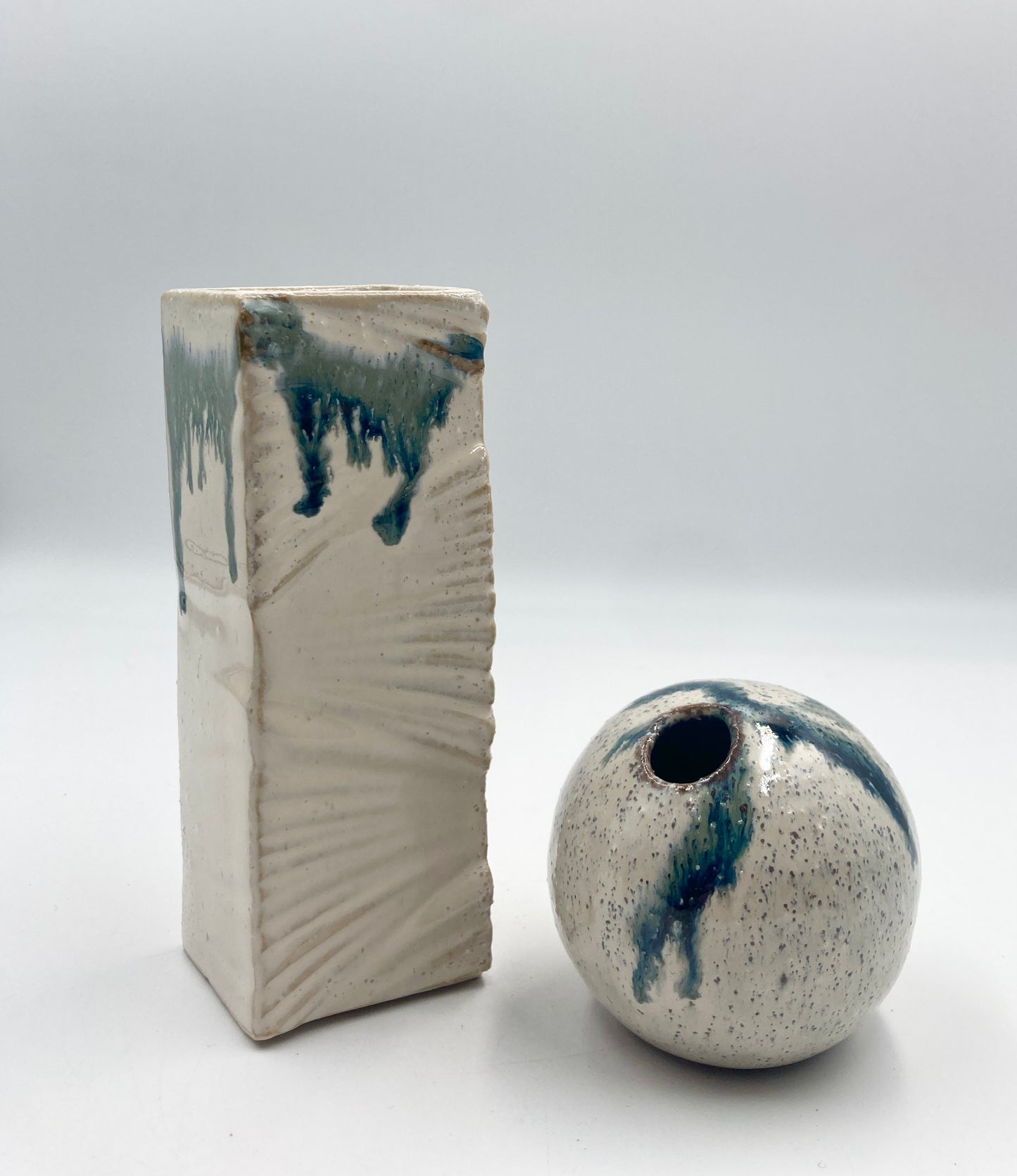 Porzellanvase Nest aus Mino