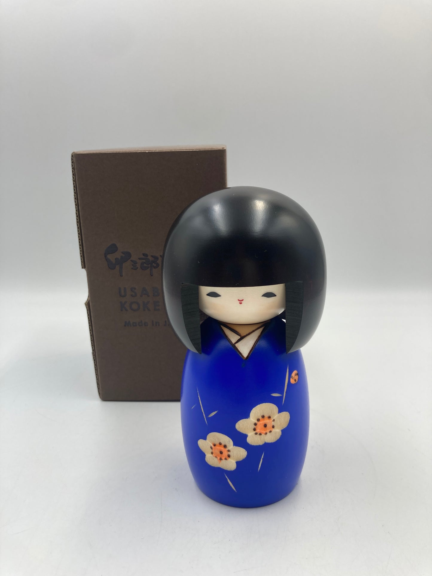 Kokeshi KAIKA (blooming) blue