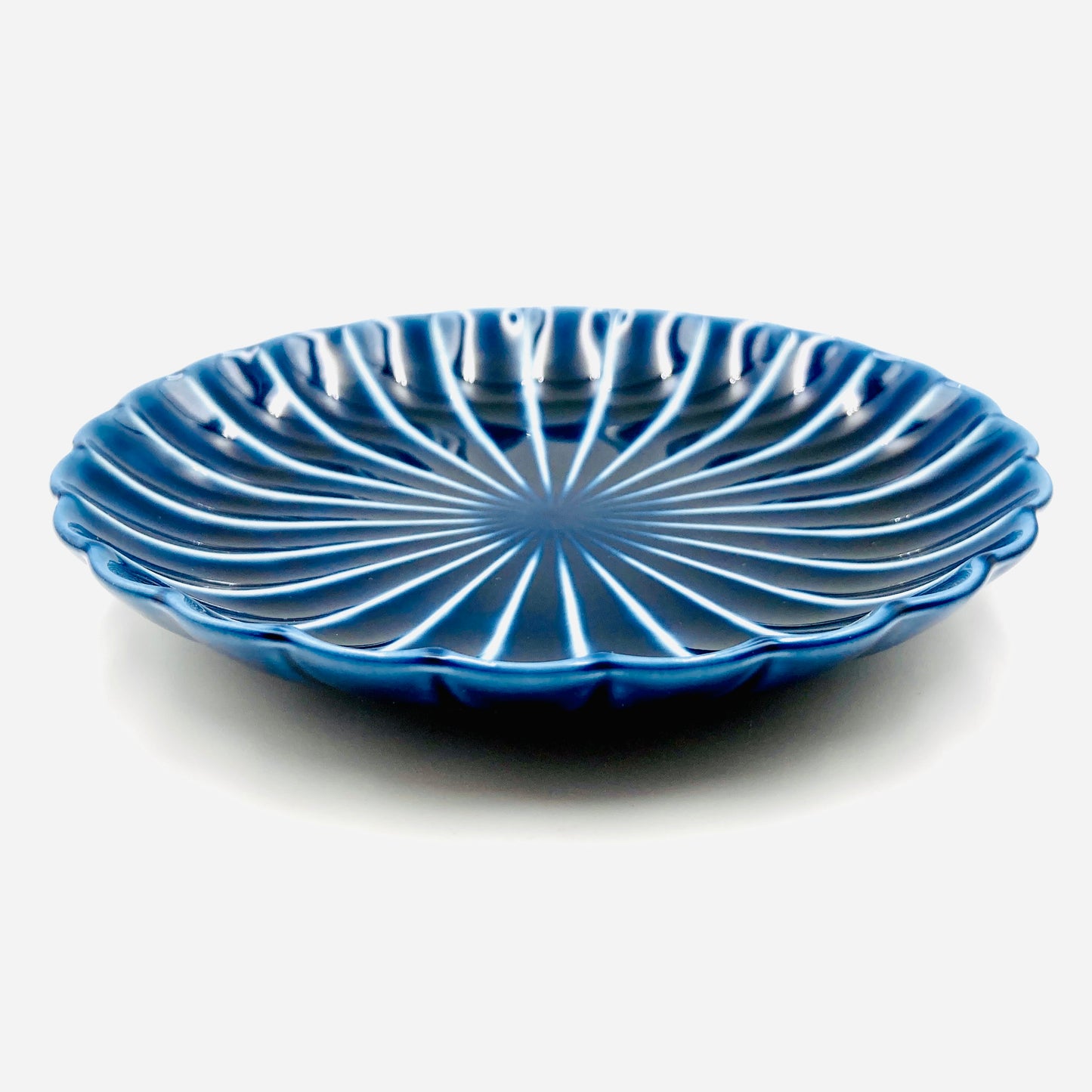 Porzellanplatte GIYAMAN / Keramik / Japan