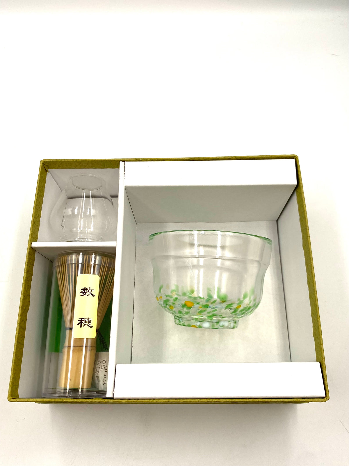 Matchaset 3teilig GLAS Tokoname