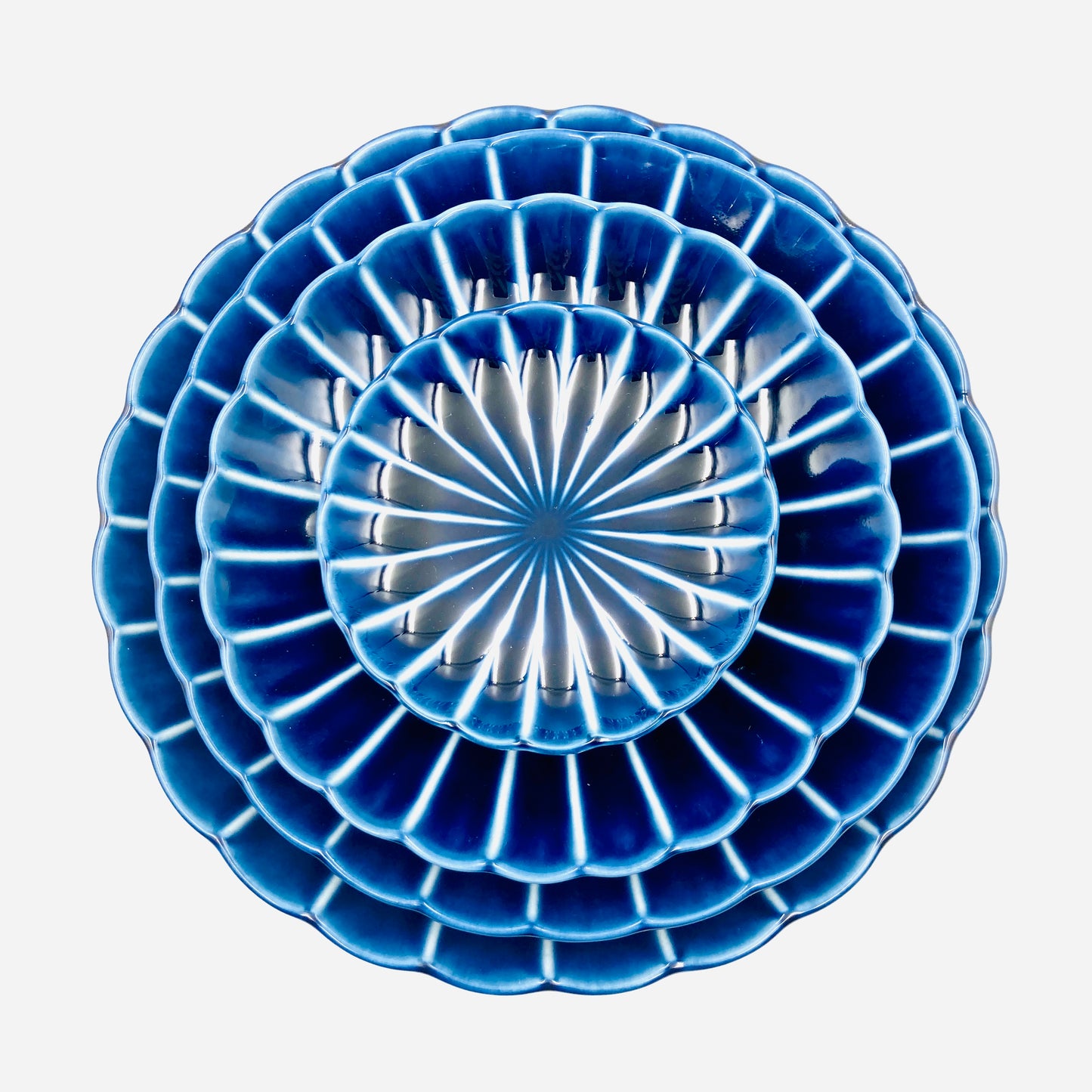 Porzellanplatte GIYAMAN / Keramik / Japan