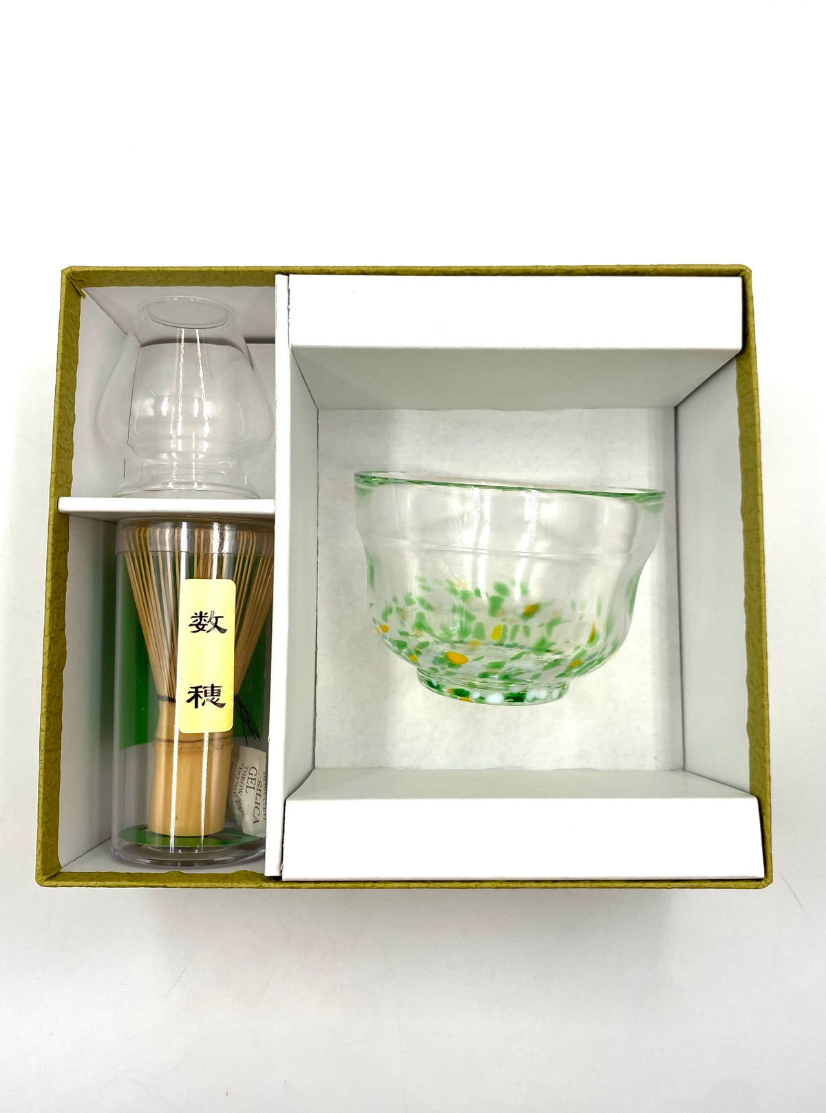 Matchaset 3teilig GLAS Tokoname