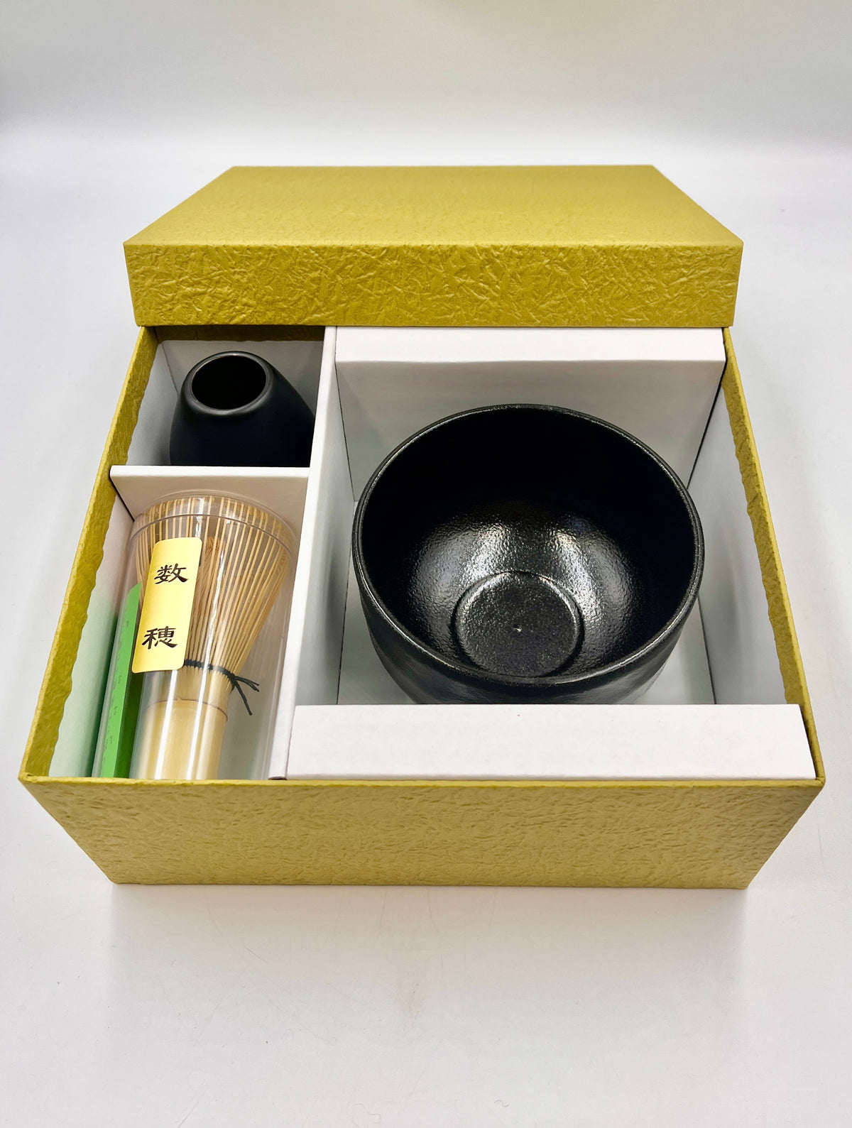 Matchaset 3teilig GOLD Tokoname