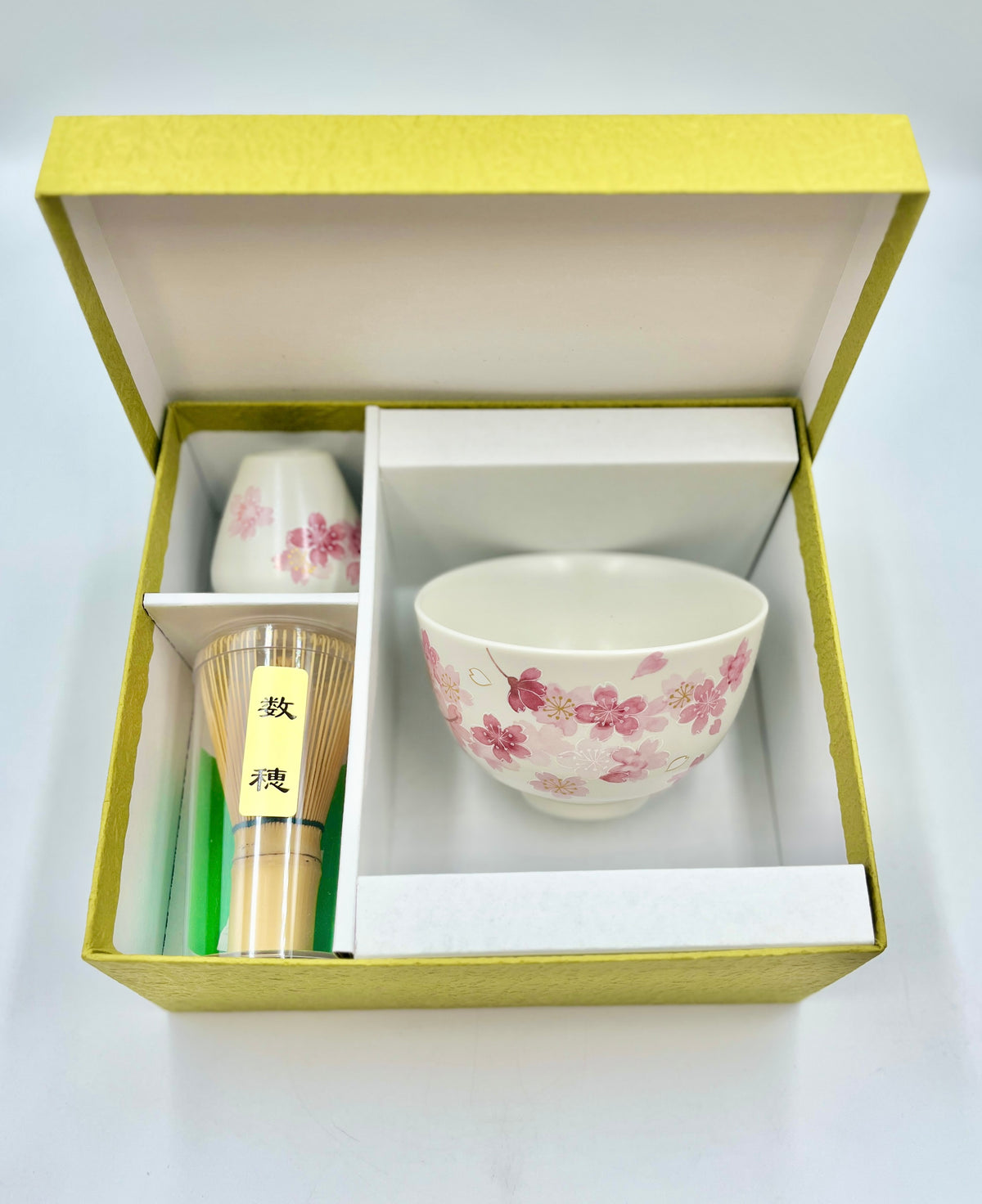 Matchaset 3teilig SAKURA Tokoname