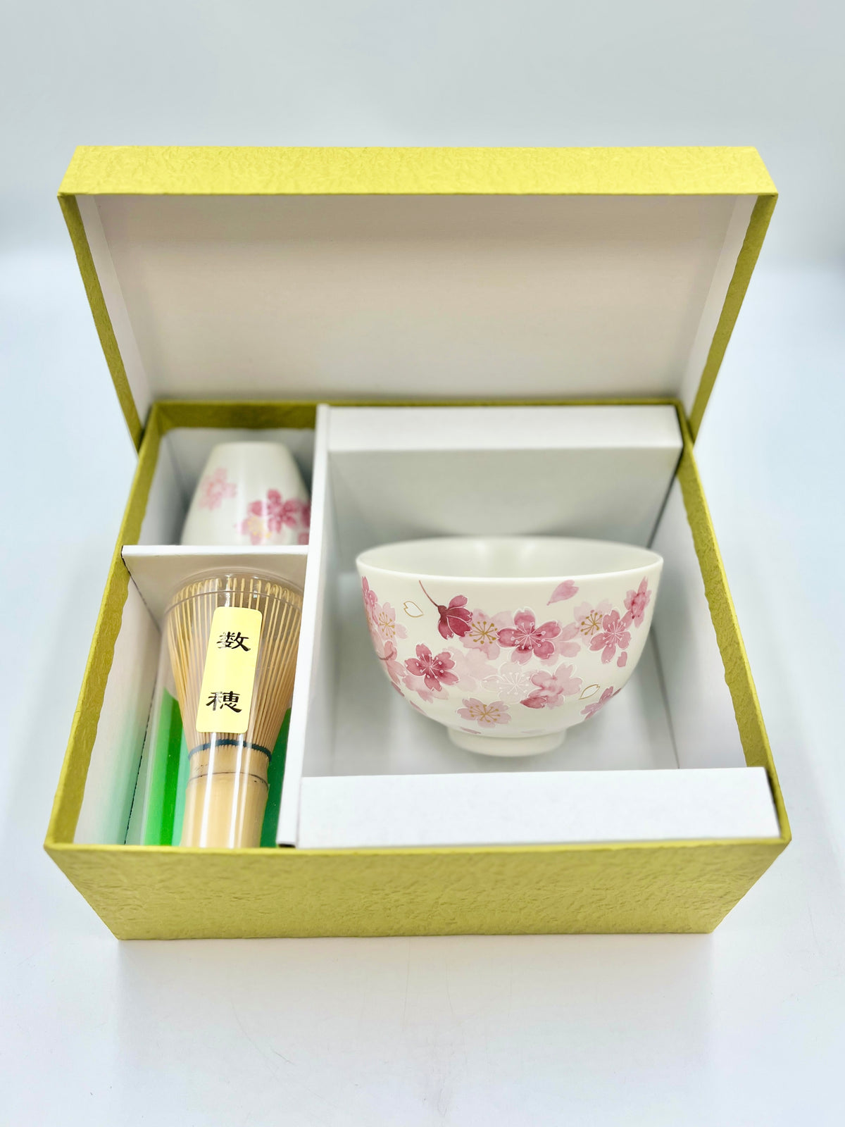 Matchaset 3teilig SAKURA Tokoname