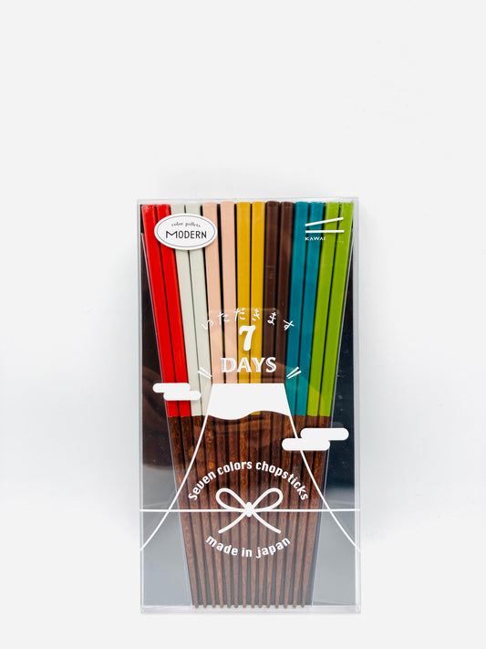 7er Set Chopsticks MODERN, 23 cm, Holz