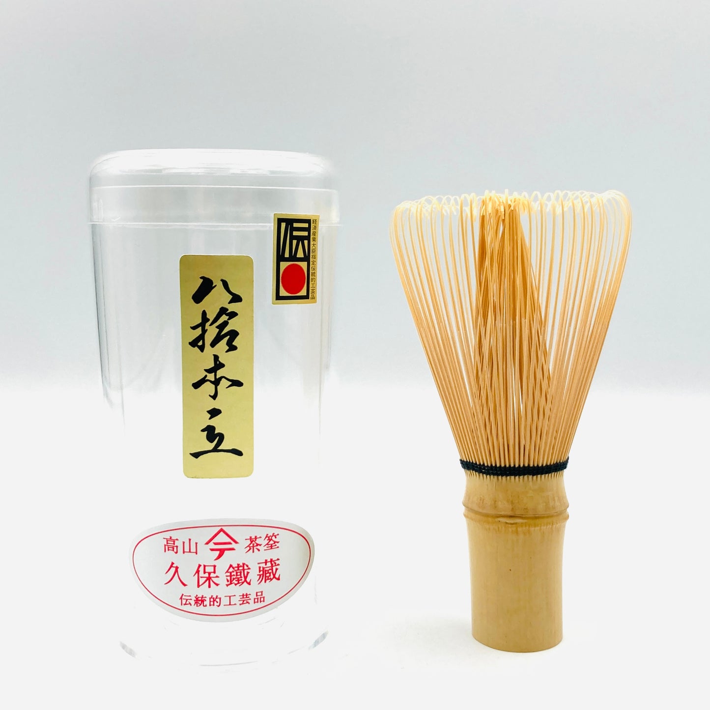 japanischer Matchabesen / weißer Bambus / MOKKOU