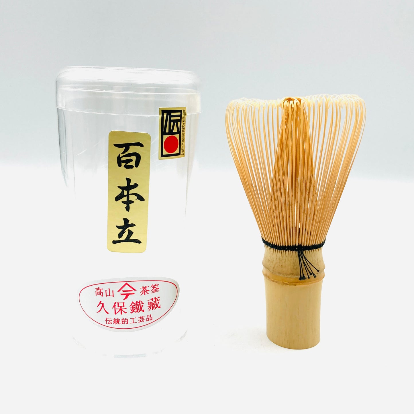 japanischer Matchabesen / weißer Bambus / MOKKOU