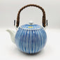 Teekanne Hasami BLUE LINE, handbemalt, Keramik, Japan