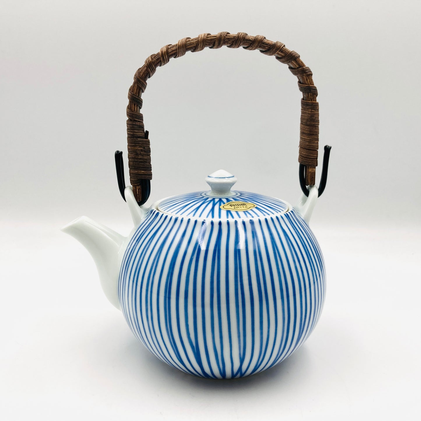 Teekanne Hasami BLUE LINE, handbemalt, Keramik, Japan