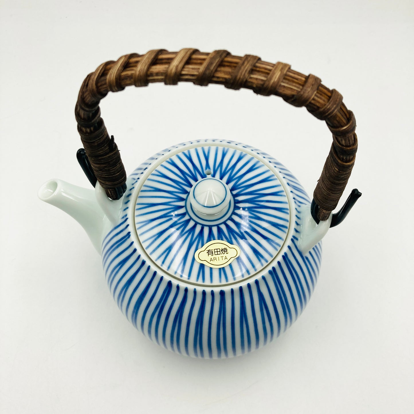 Teekanne Hasami BLUE LINE, handbemalt, Keramik, Japan