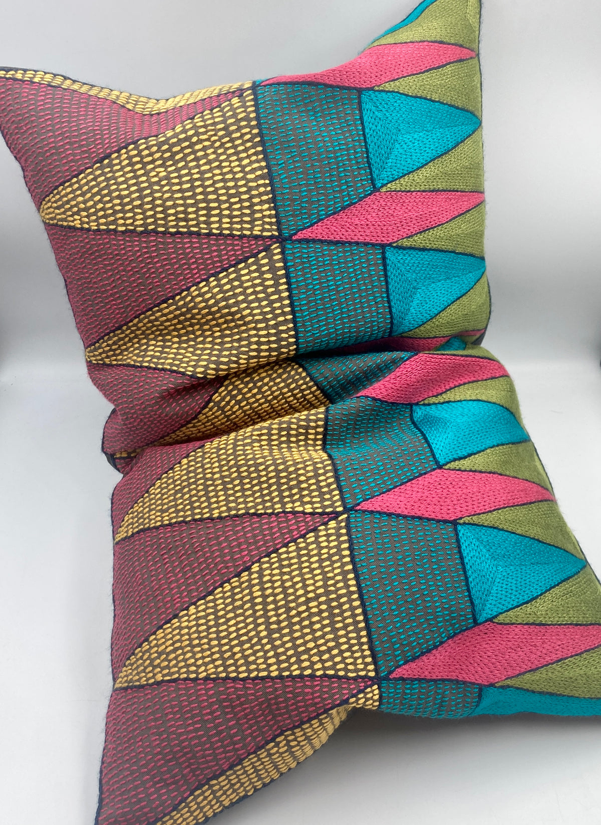 SHANGAAN Polsterbezug Geometric 60x37cm, ohne Füllung