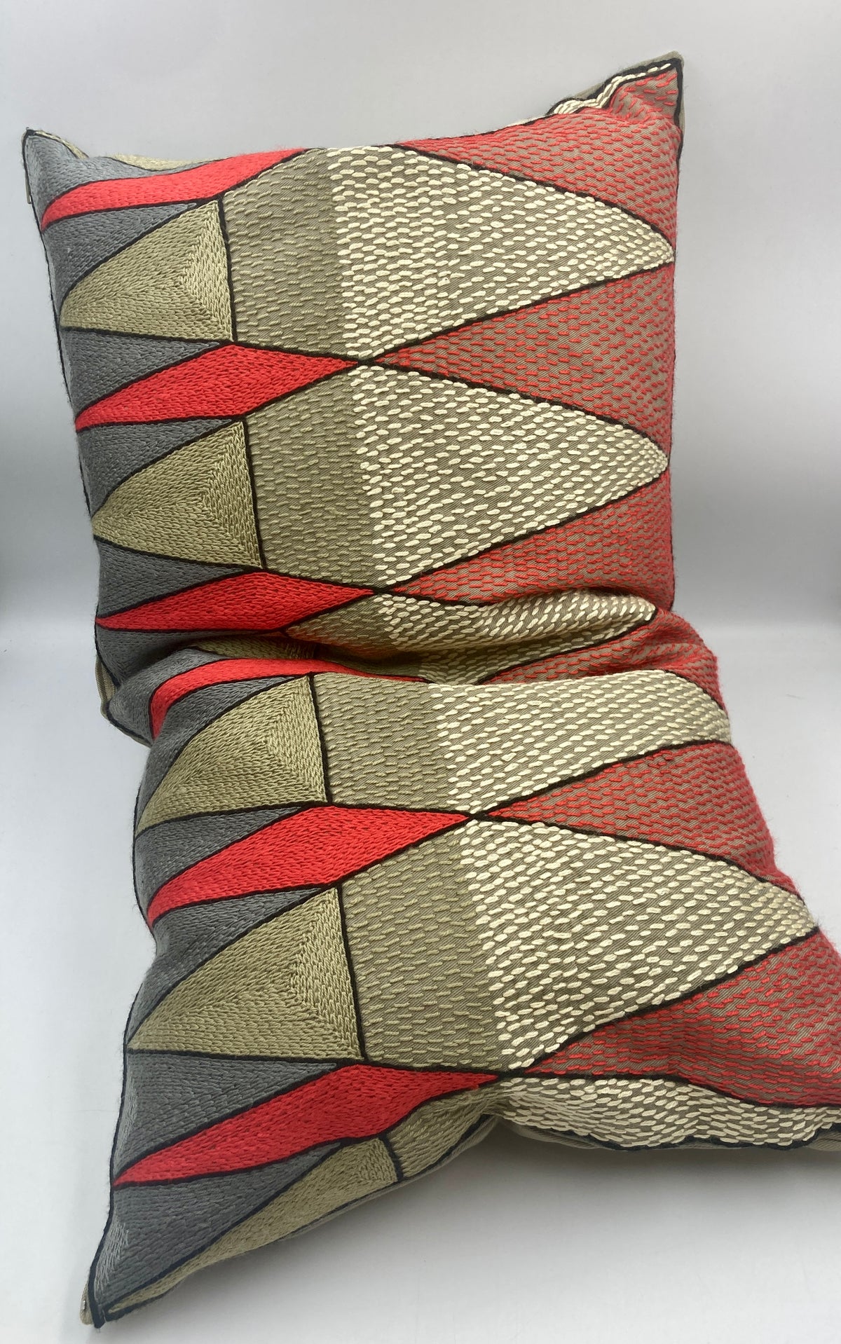 SHANGAAN Polsterbezug Geometric 60x37cm, ohne Füllung