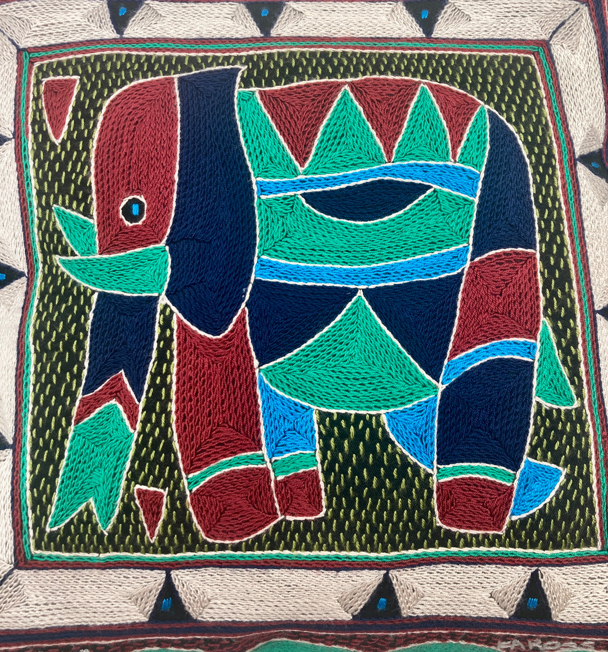 SHANGAAN Polsterbezug 45x45cm, ohne Füllung