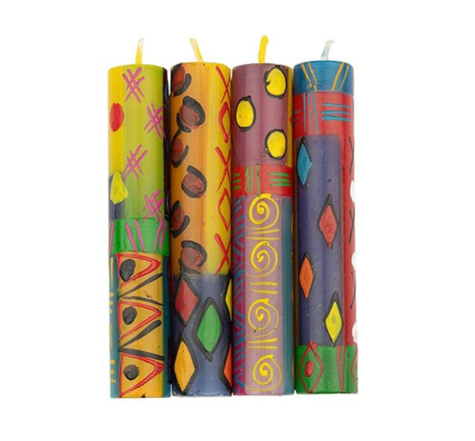 Kerze 12 cm MULTI COLOURED Kapula